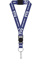 TCU Horned Frogs Purple Buckle Lanyard - Purple