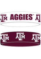 Texas A&M Aggies 2pk Bulky Bands Kids Bracelet