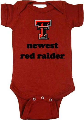 Texas Tech Red Raiders Baby Newest Short Sleeve One Piece