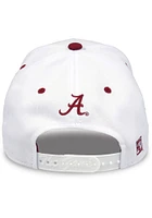 Alabama Crimson Tide The Game Bar Adjustable Hat - White