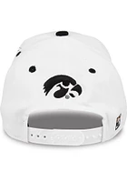 Iowa Hawkeyes The Game Bar Adjustable Hat - White