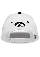 Iowa Hawkeyes The Game Nickname Bar Adjustable Hat - White