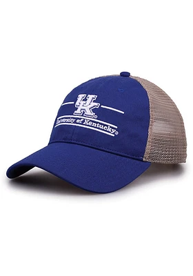 Kentucky Wildcats Bar Meshback Adjustable Hat - Blue