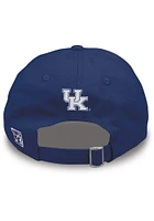 Kentucky Wildcats Bar Unstructured Adjustable Hat - Blue