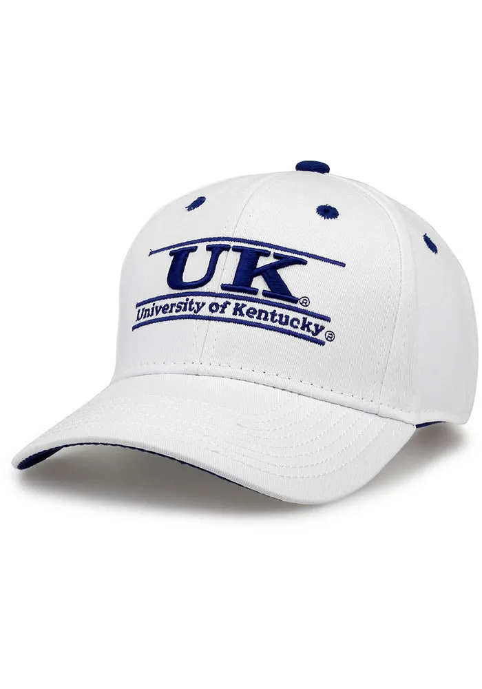 Kentucky Wildcats The Game Bar Adjustable Hat - White