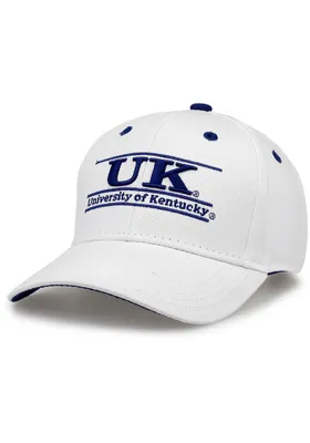 Kentucky Wildcats The Game Bar Adjustable Hat - White