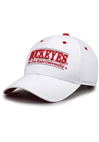 Ohio State Buckeyes Retro Bar Nickname Adjustable Hat - White