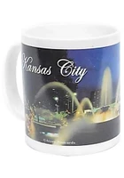 Kansas City Fountain Ceramic Mug - Blue
