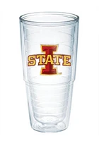 Iowa State Cyclones 24oz Clear Tumbler - Red