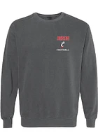 Zay Gravy Johnson  Rally Cincinnati Bearcats Mens NIL Embroidered Long Sleeve Crew Sweatshirt