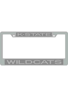 K-State Wildcats Chrome License Plate Frame