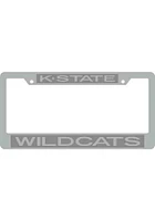 K-State Wildcats Chrome License Plate Frame