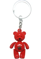 Ohio Red Bear Keychain