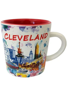 Cleveland Watercolor 16 oz Mug