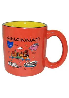 Cincinnati Orange 20 oz Mug