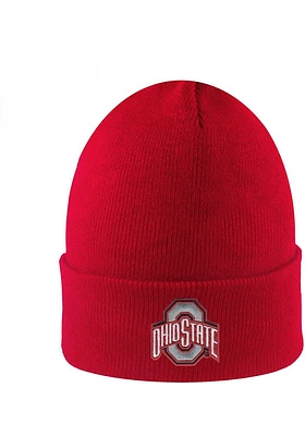 LogoFit Ohio State Buckeyes Red South Pole Mens Knit Hat