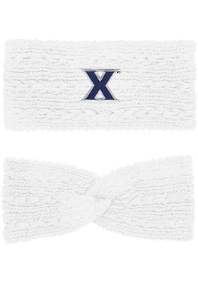 LogoFit Xavier Musketeers White Adaline Womens Knit Hat