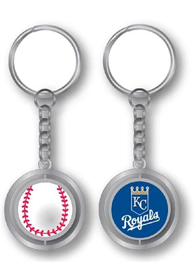 Kansas City Royals Spinner Keychain - Blue