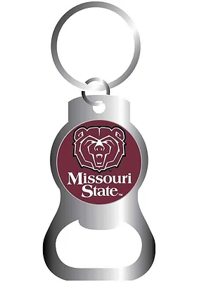 Missouri State Bears Bottle Opener Design Keychain - Maroon