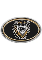 Fort Hays State Tigers Black Domed Oval Car Emblem - Black