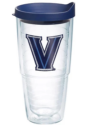 Villanova Wildcats 24oz Clear Lid Tumbler