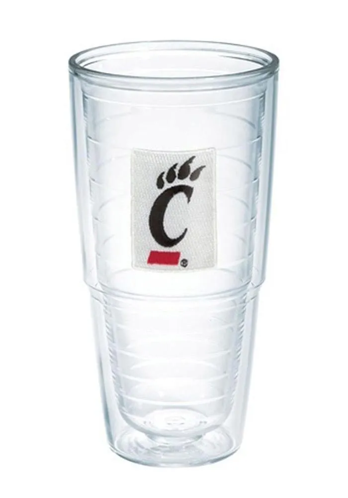 Cincinnati Bearcats 24oz Clear Tumbler