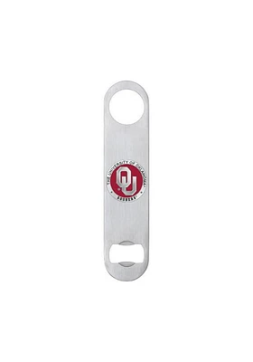 Oklahoma Sooners Pewter Bottle Opener