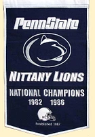 Penn State Nittany Lions 24x38 Dynasty Banner - Blue