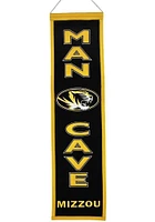 Missouri Tigers 8x32 Man Cave Banner - Black