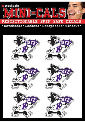 K-State Wildcats 6 Pack Willie Tattoo