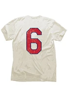 Stan Musial St Louis Cardinals Ivory Tri-Blend Short Sleeve Fashion Player T Shirt