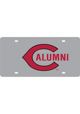 Central Missouri Mules Silver Silver Logo Alumni Car Accessory License Plate