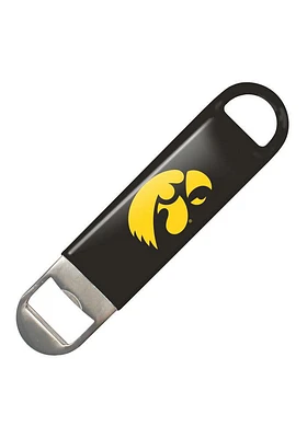 Iowa Hawkeyes Black Longneck Bottle Opener