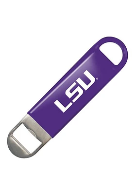 LSU Tigers Purple Vinyl Longneck Bottle Opener