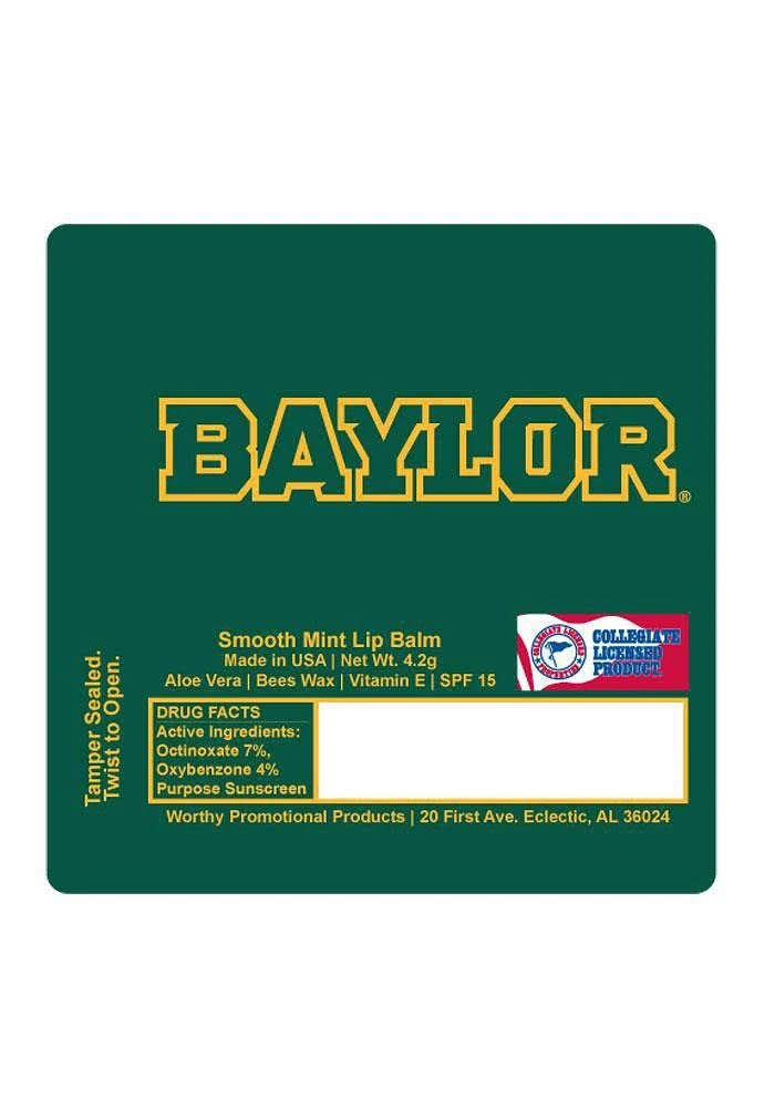 Baylor Bears Smooth Lip Balm