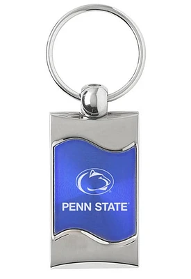 Penn State Nittany Lions Blue Wave Keychain - Blue
