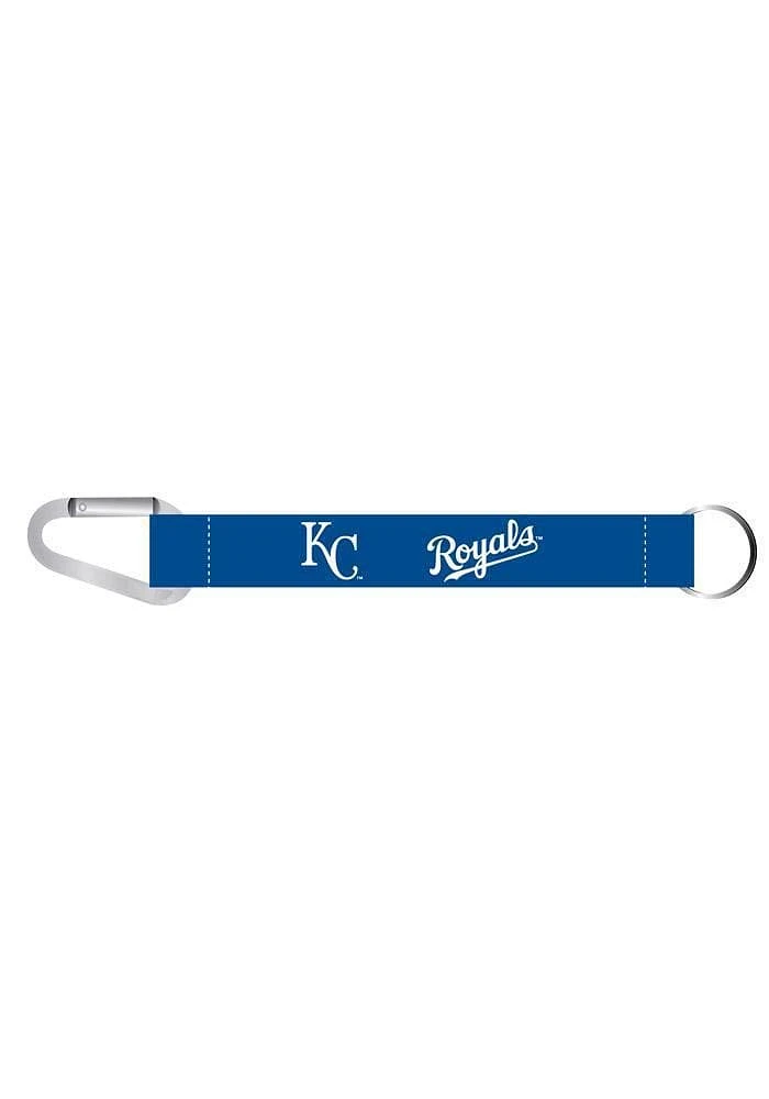 Kansas City Royals Carabiner Lanyard Keychain - Blue