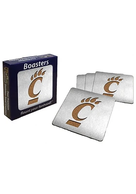 Cincinnati Bearcats 4pk Stainless Steel Coaster