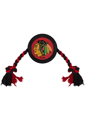 Chicago Blackhawks Hockey Puck Pet Toy
