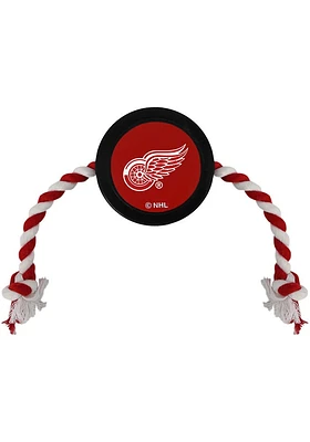 Detroit Red Wings Hockey Puck Pet Toy