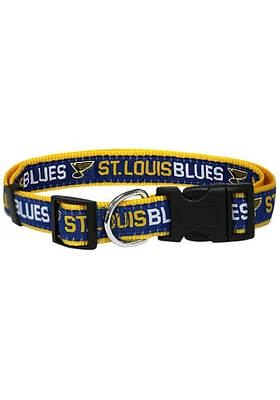 St Louis Blues Adjustable Pet Collar