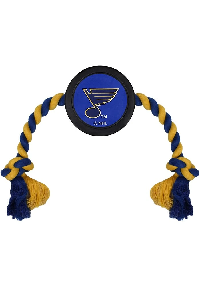 St Louis Blues Hockey Puck Pet Toy
