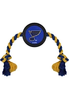 St Louis Blues Hockey Puck Pet Toy