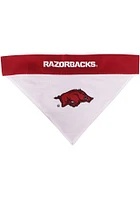 Arkansas Razorbacks Home and Away Reversible Pet Bandana