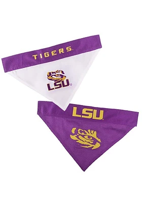 LSU Tigers Home and Away Reversible Pet Bandana