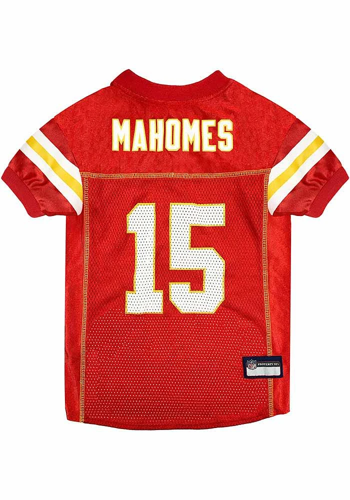 Kansas City Chiefs Mesh Mahomes Pet Jersey