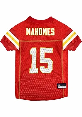 Kansas City Chiefs Mesh Mahomes Pet Jersey