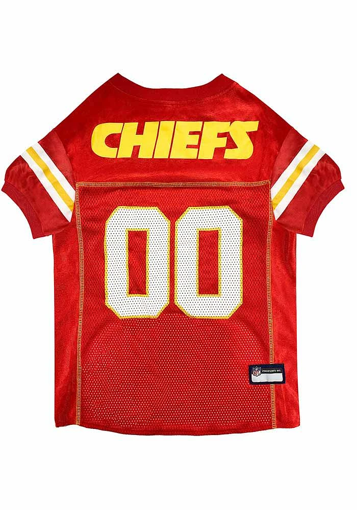 Kansas City Chiefs Football Pet Jersey