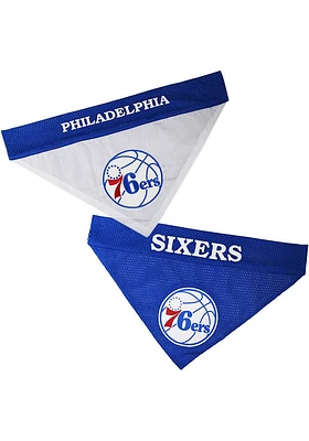 Philadelphia 76ers Home and Away Reversible Pet Bandana