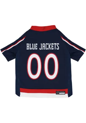 Columbus Blue Jackets Hockey Mesh Pet Jersey